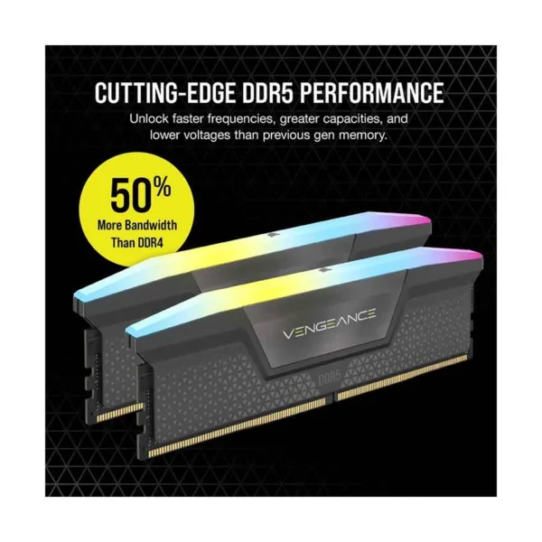 Corsair VENGEANCE RGB 16GB DDR5 6000MHz RAM